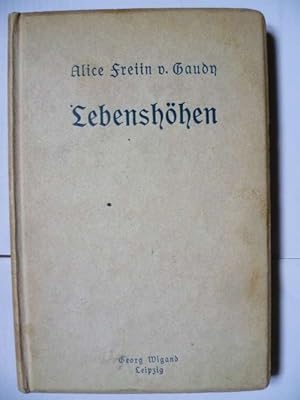 Lebenshöhen. Neue Balladen und Lieder.