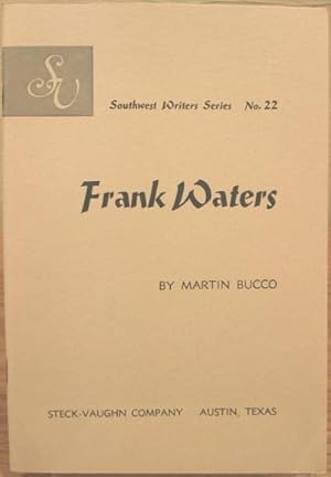 Seller image for Frank Waters. Southwest Writers Series, No.22 for sale by K & B Books