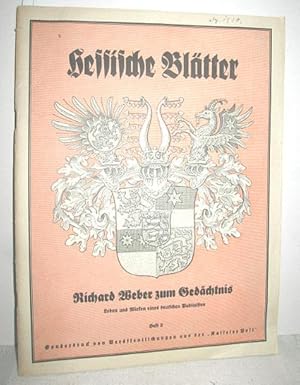 Bild des Verkufers fr Hessische Bltter Heft 3 zum Verkauf von Antiquariat Zinnober