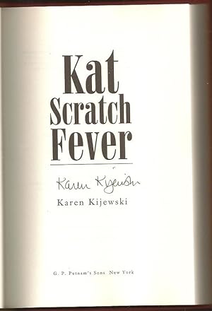 Image du vendeur pour Kat Scratch Fever mis en vente par The Book Collector, Inc. ABAA, ILAB