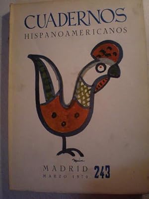 Imagen del vendedor de Cuadernos Hispanoamericanos 243 - Madrid Marzo 1970 a la venta por Librera Antonio Azorn