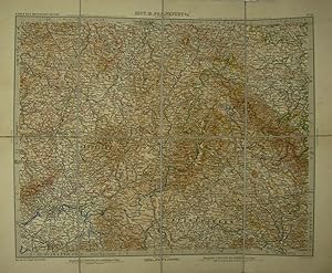 Immagine del venditore per Karte des Deutschen Reichs. Sect. 18: Frankfurt a. M., venduto da Versandantiquariat Hbald