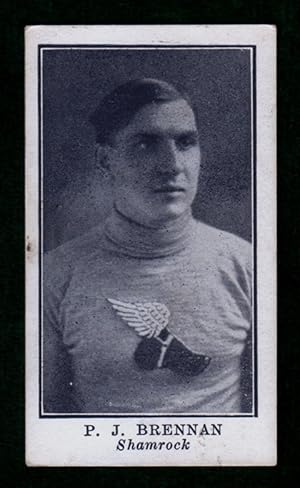 P.J. Brennan Vintage Lacrosse Trading Card, 1912 Imperial Tobacco Cigarette Card, Set C61, Card #...