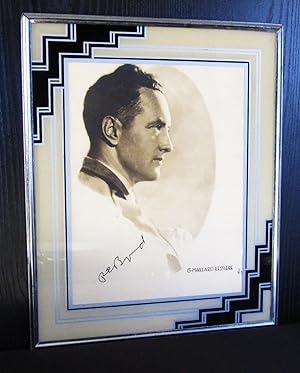 Image du vendeur pour ADMIRAL RICHARD E. BYRD SIGNED 1930'S FRAMED GEORGE MAILLARD KESSLERE PORTRAIT mis en vente par The BiblioFile