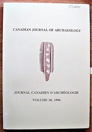 Imagen del vendedor de Mammal Bone Ornaments and Sub-Adult Burials: A Possible Association in the Late Woodland Period of Manitoba. Essay in the Canadian Journal of Archaeology Volume 18, 1994 a la venta por Ken Jackson