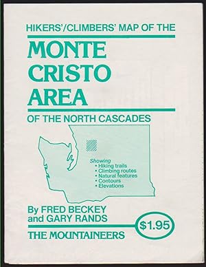 Seller image for HIKERS'/CLIMBERS' MAP OF THE MONTE CRISTO AREA OF THE NORTH CASCADES for sale by Easton's Books, Inc.