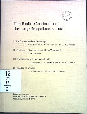Bild des Verkufers fr The Radio Continuum of the Large Magellanic Cloud; Reprinted from the Australian Journal of Physics zum Verkauf von books4less (Versandantiquariat Petra Gros GmbH & Co. KG)
