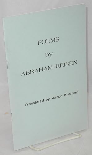 Seller image for Poems. Translated by Aaron Kramer for sale by Bolerium Books Inc.