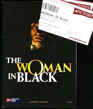 Immagine del venditore per The Woman in Black: Souvenir Theatre Programme Performed at The Fortune Theatre, London + Stalls Tickets venduto da Little Stour Books PBFA Member