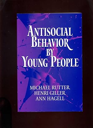Seller image for Antisocial Behavior By Young People for sale by Roger Lucas Booksellers