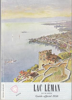 Lac Léman / Lac de Genève. Guide officiel 1958
