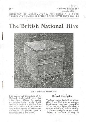 The British National Hive. Advisory Leaflet 367.