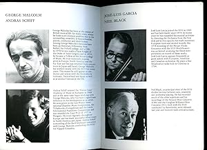 Seller image for London Concert Season / Concert Programme: 8 February 1980: English Chamber Orchestra (ECO): Bach Suite No 3 in D, Concerto for Piano in E, Concerto for Violin and Oboe in D Minor, Concerto for Two Pianos in C: Souvenir Concert Programme Performed at Queen Elizabeth Hall, London for sale by Little Stour Books PBFA Member