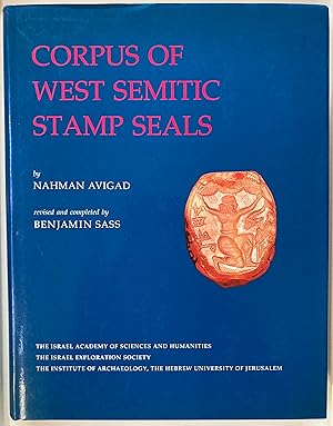 Seller image for Corpus of West Semitic Stamp Seals for sale by Joseph Burridge Books