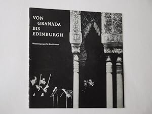 Von Granada bis Edinburgh. Reiseanregungen für Musikfreunde [1960]. Herausgegeben von der Deutsch...