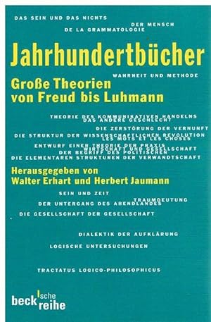 Imagen del vendedor de Jahrhundertbcher. Groe Theorien von Freud bis Luhmann. a la venta por terrahe.oswald