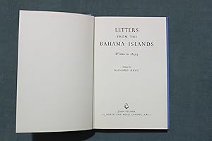 Letters from the Bahama Islands written in 1823-4