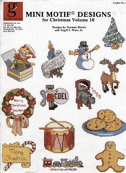 Bild des Verkufers fr Mini Motif Designs for Christmas Volume 10 zum Verkauf von The Book Faerie