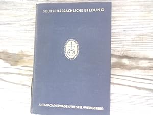 Die deutschsprachliche Jugendbildung in ihren Grundlagen. Handbuch der Erziehungswissenschaft. 4....