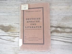 Bild des Verkufers fr Deutsche Sprache und Literatur. Studium, Examen und Beruf. zum Verkauf von Antiquariat Bookfarm