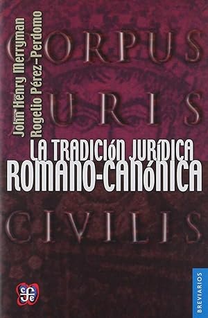Seller image for La tradicion juridica romano-canonica for sale by Imosver