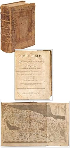 Bild des Verkufers fr The Holy Bible: containing the Old and New Testaments [bound with] Practical Observations on the Old and New Testaments by Mr. Ostervald [and] A Brief Concordance by John Brown zum Verkauf von Between the Covers-Rare Books, Inc. ABAA