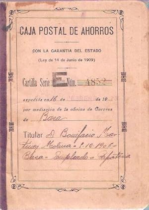 Imagen del vendedor de Cartilla Caja Postal de Ahorros a la venta por SOSTIENE PEREIRA