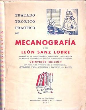 Imagen del vendedor de Tratado terico prctico de Mecanografa a la venta por SOSTIENE PEREIRA