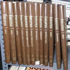 ENCICLOPEDIA SALVAT FAUNA. 12 VOLUMENES; OBRA COMPLETA.