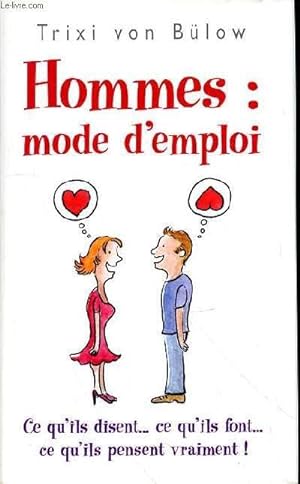 Seller image for HOMMES : MODE D'EMPLOI for sale by Le-Livre