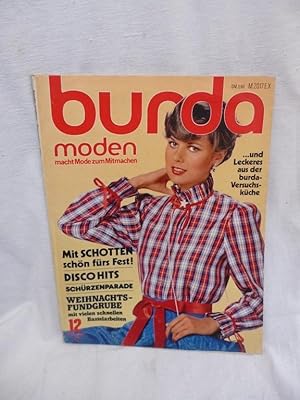 Bild des Verkufers fr Burda Moden macht Mode zum Mitmachen - Dezember 1978 zum Verkauf von Allguer Online Antiquariat