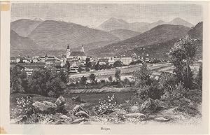 Orig. Holzstich - Brixen.