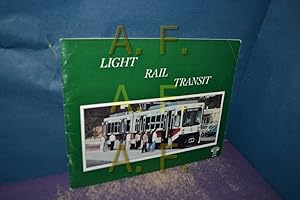 Image du vendeur pour Light Rail Transit mis en vente par Antiquarische Fundgrube e.U.