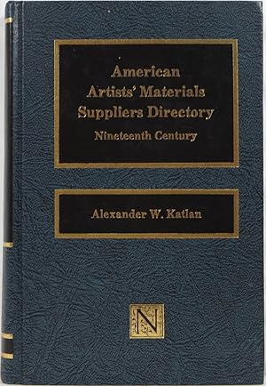 American Artists' Materials Suppliers Directory: Volume 1