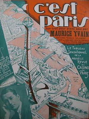 YVAIN Maurice C'est Paris Piano 1923