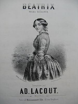 Seller image for LACOUT AD. Beatrix Piano ca1853 for sale by partitions-anciennes