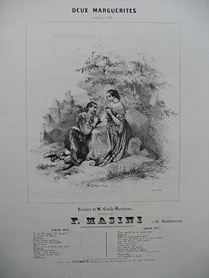 Immagine del venditore per MASINI Francesco Deux Marguerites Chant Piano ca1840 venduto da partitions-anciennes