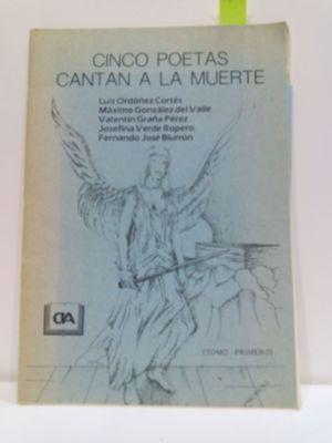 Imagen del vendedor de CINCO POETAS CANTAN A LA MUERTE (TOMO PRIMERO) a la venta por Librera Circus