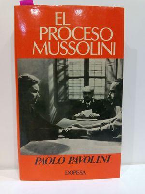 Immagine del venditore per EL PROCESO MUSSOLINI venduto da Librera Circus