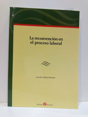 Seller image for LA RECONVENCIN EN EL PROCESO LABORAL for sale by Librera Circus