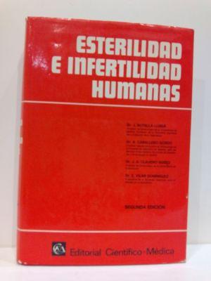 Seller image for ESTERILIDAD E INFERTILIDAD HUMANAS for sale by Librera Circus