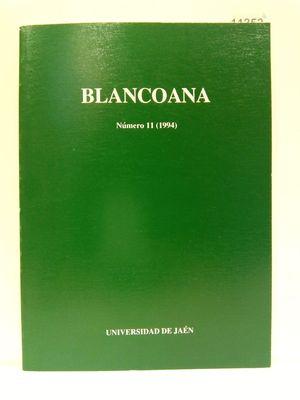 Seller image for BLANCOANA. NMERO 11 (1994) for sale by Librera Circus
