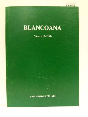 Seller image for BLANCOANA. NMERO 12 (1995) for sale by Librera Circus