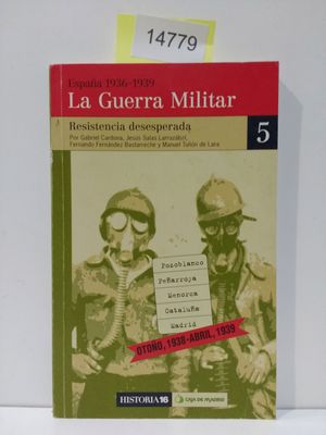 Seller image for RESISTENCIA DESESPERADA for sale by Librera Circus