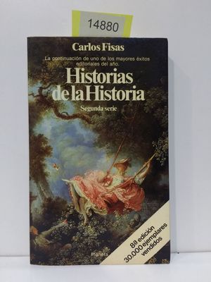 Imagen del vendedor de HISTORIAS DE LA HISTORIA a la venta por Librería Circus