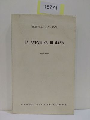 Image du vendeur pour LA AVENTURA HUMANA mis en vente par Librera Circus