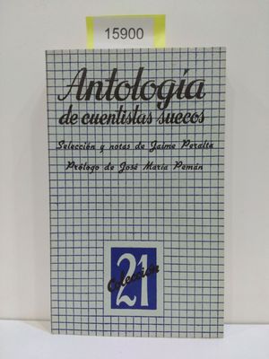 Seller image for ANTOLOGA DE CUENTISTAS SUECOS for sale by Librera Circus