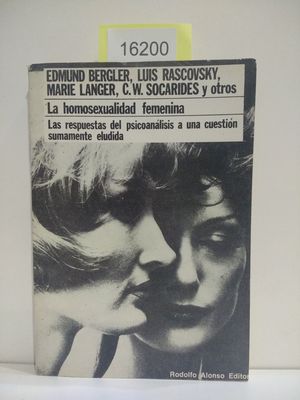 Imagen del vendedor de LA HOMOSEXUALIDAD FEMENINA a la venta por Librera Circus