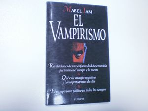 Imagen del vendedor de EL VAMPIRISMO a la venta por Librera Circus