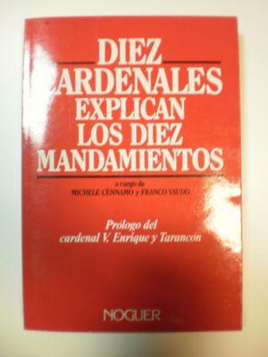 Seller image for DIEZ CARDENALES EXPLICAN LOS DIEZ MANDAMIENTOS for sale by Librera Circus